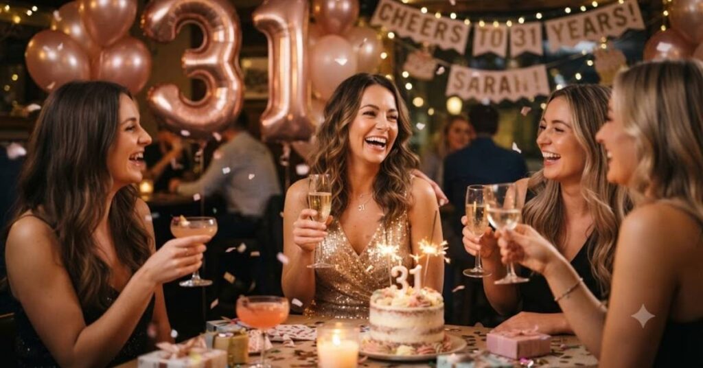 31st Birthday Captions for Women