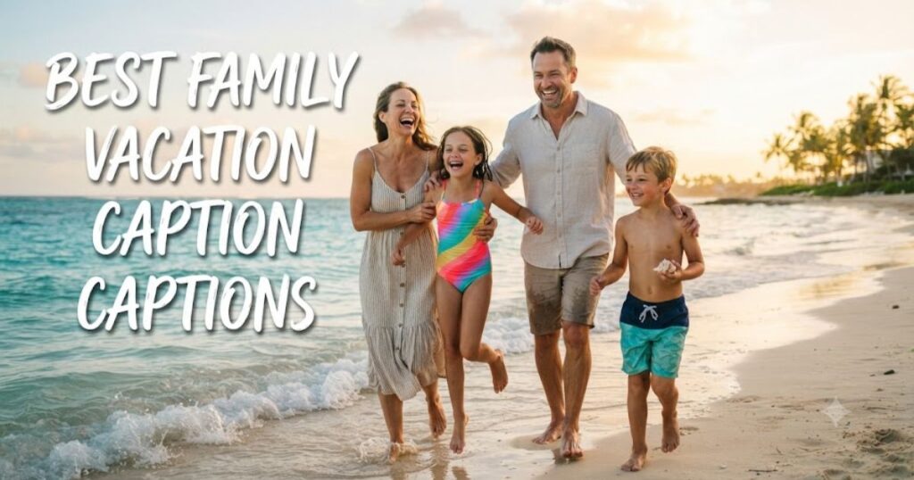 Best Family Vacation Captions for Instagram