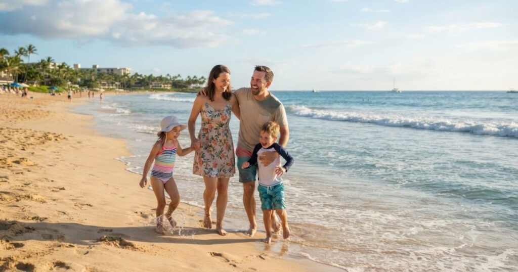 Family Beach Vacation Captions