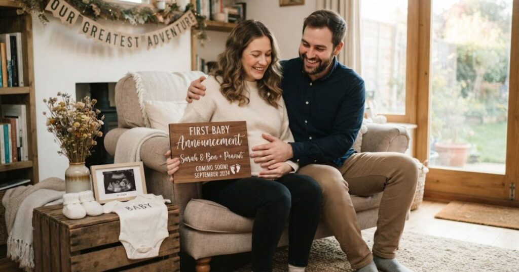 First Baby Announcement Captions