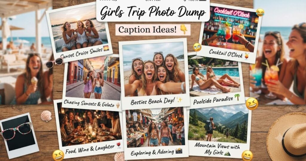 Girls Trip Photo Dump Captions