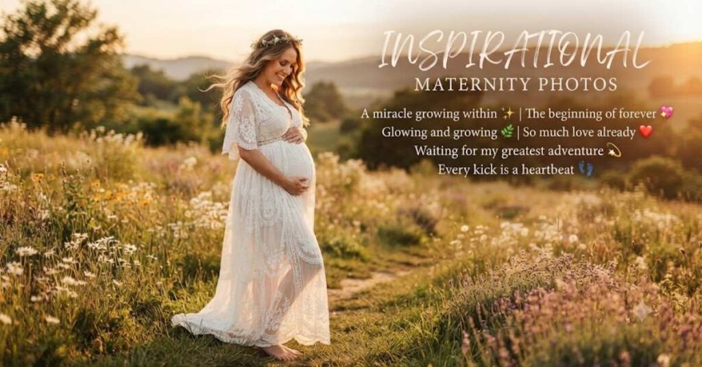 Inspirational Maternity Photos Captions