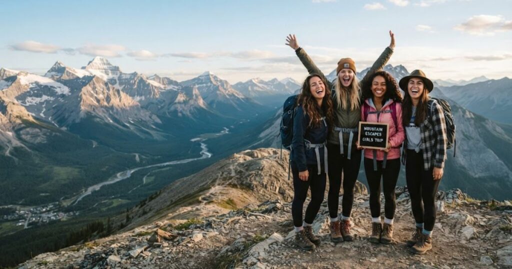 Mountain Escapes Girls Trip Captions
