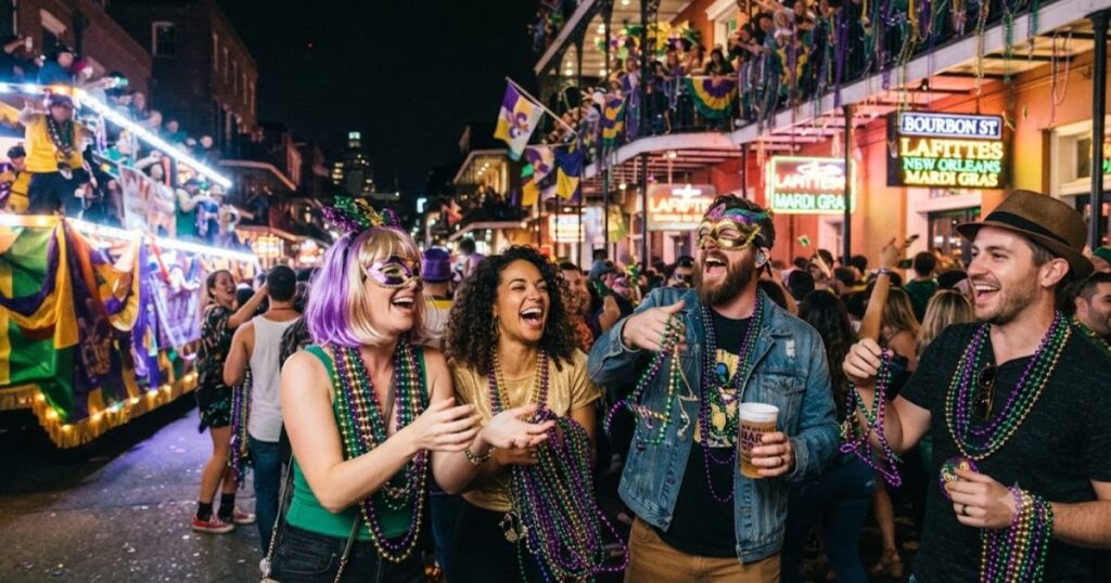 New Orleans Mardi Gras Captions