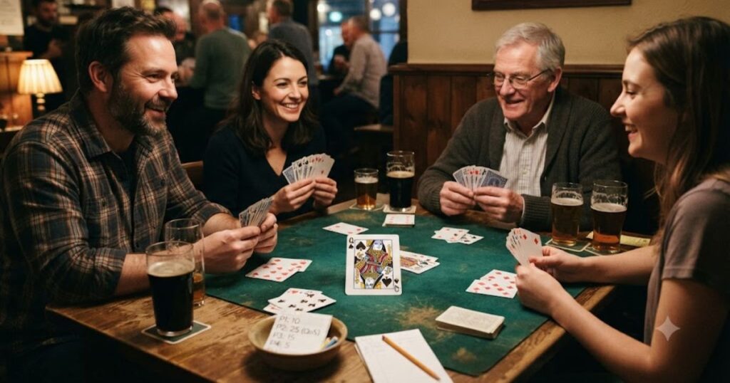 Queen of Spades Card Game Captions
