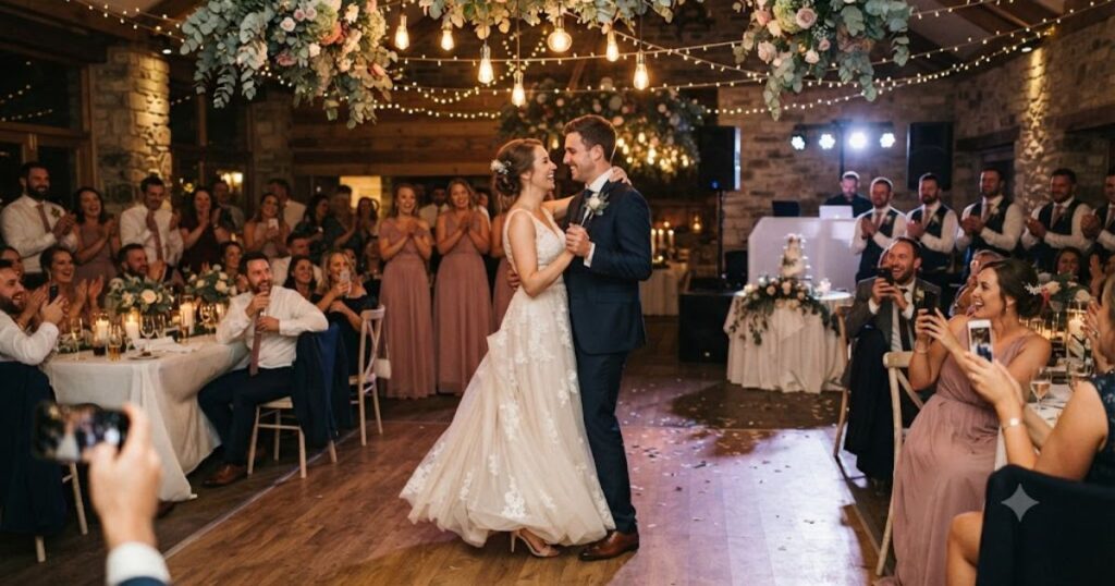 Reception & First Dance Captions
