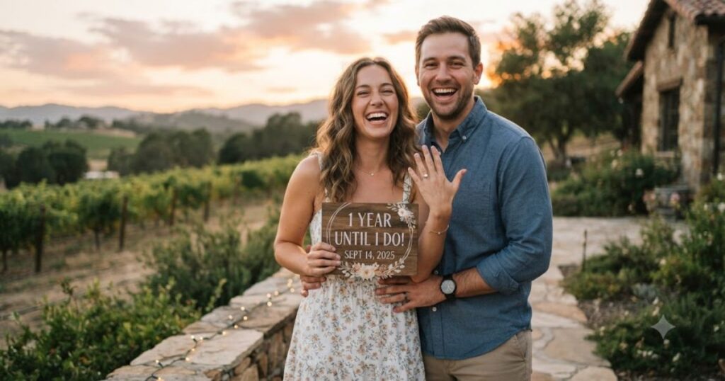 1 Year Until Wedding Captions