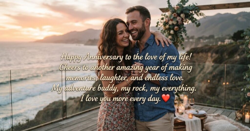Anniversary Love Captions for Him