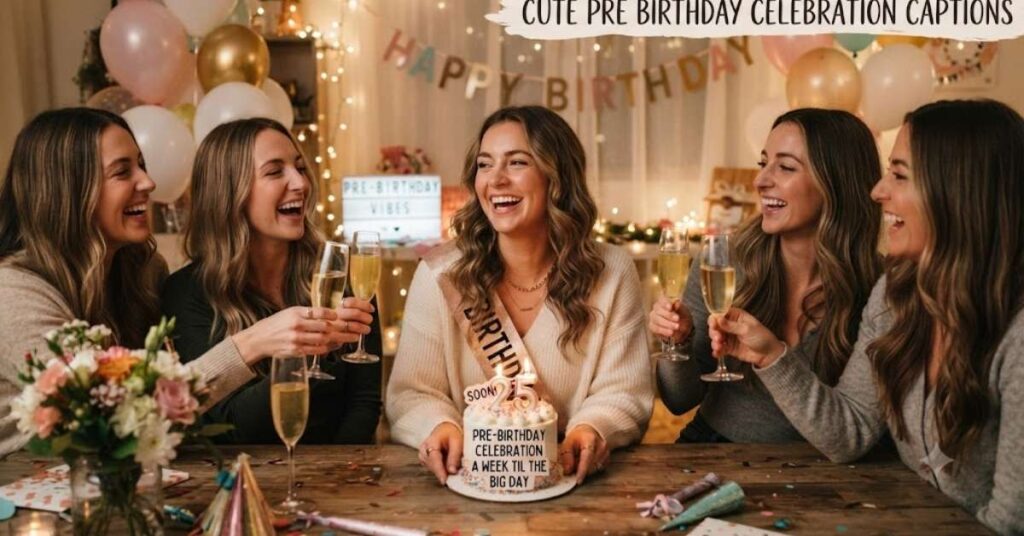 Cute Pre Birthday Celebration Captions