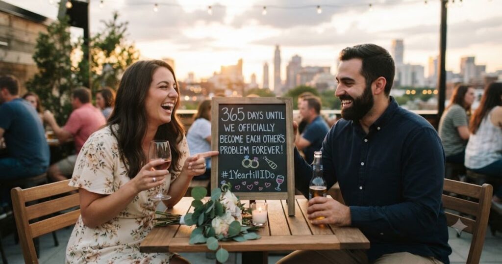 Funny 1 Year Until Wedding Captions