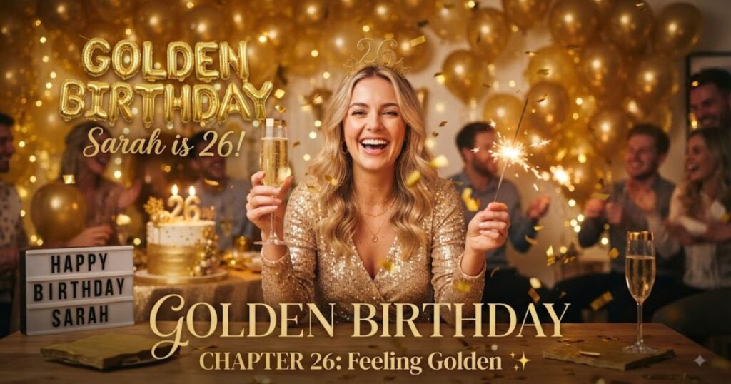 Golden Birthday Captions for Your Own Birthday