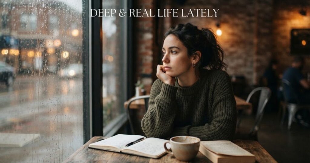 💭 Deep & Real Life Lately Captions for Instagram