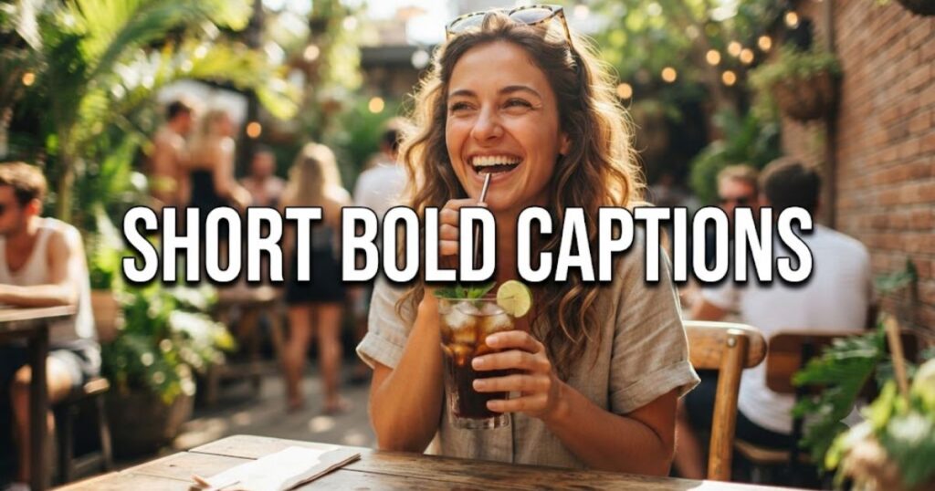 🧊 Short Bold Captions for Instagram
