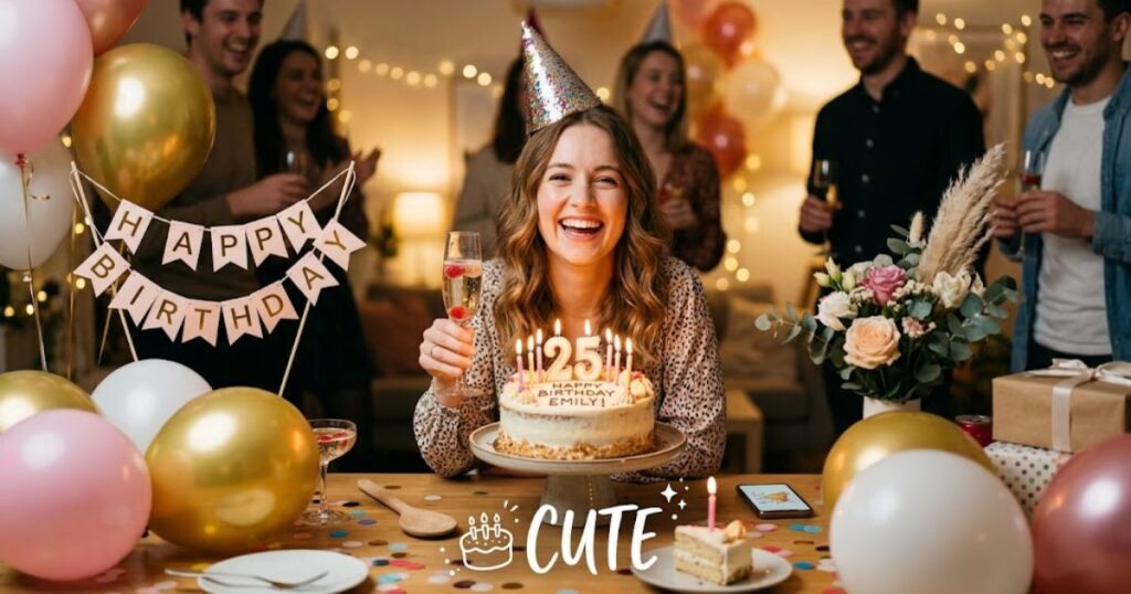 Cute One Word Birthday Captions