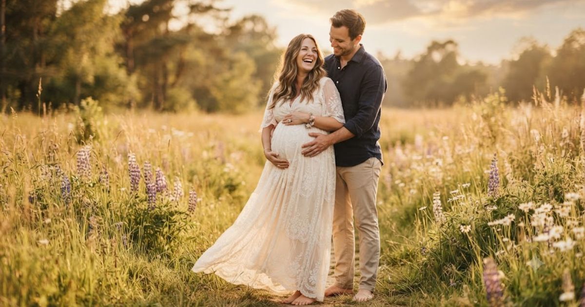 maternity photos caption